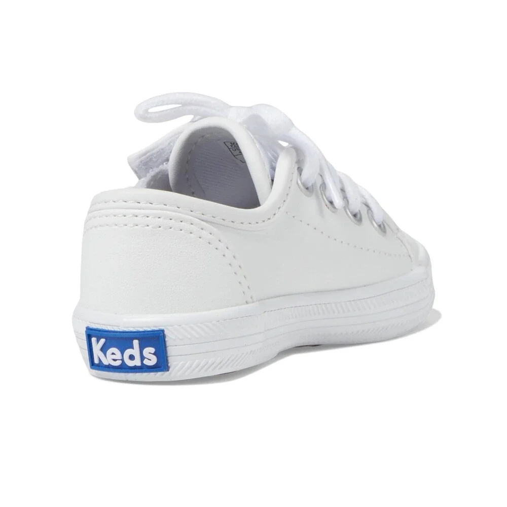 Keds Kickstart Jr Sneakers Toddlers US 7 M White Round Toe Casual Shoes ZOGG3242